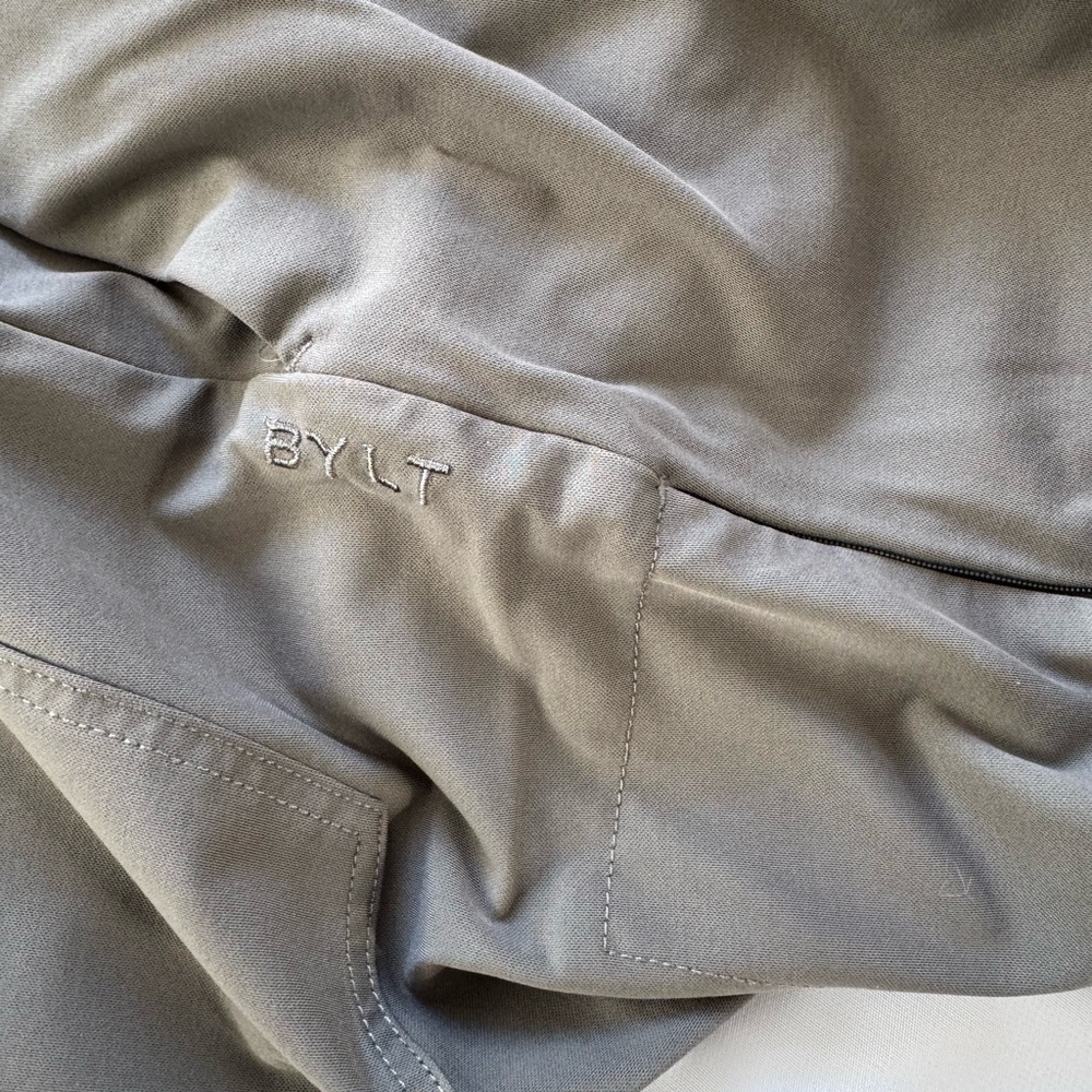 BYLT Basics Men's Khaki Chinos - Picture 3 of 3